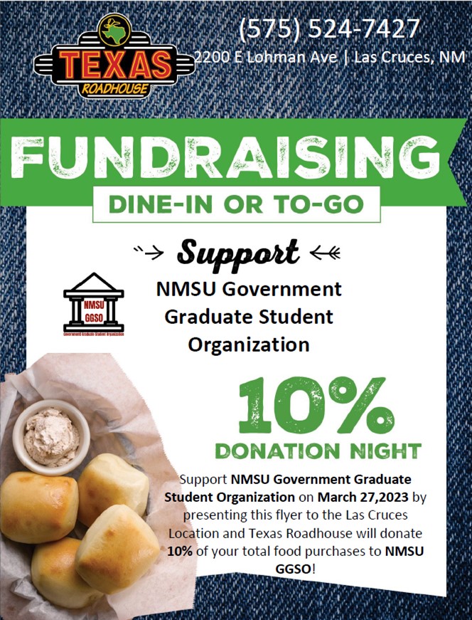 Fundraiser for GGSO